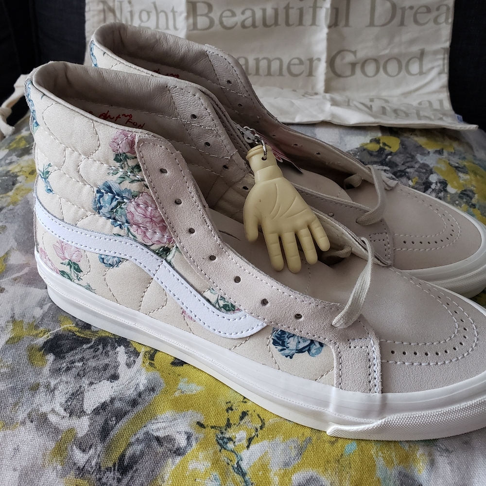 Vans x Jim Goldberg Collab Floral Skate High!